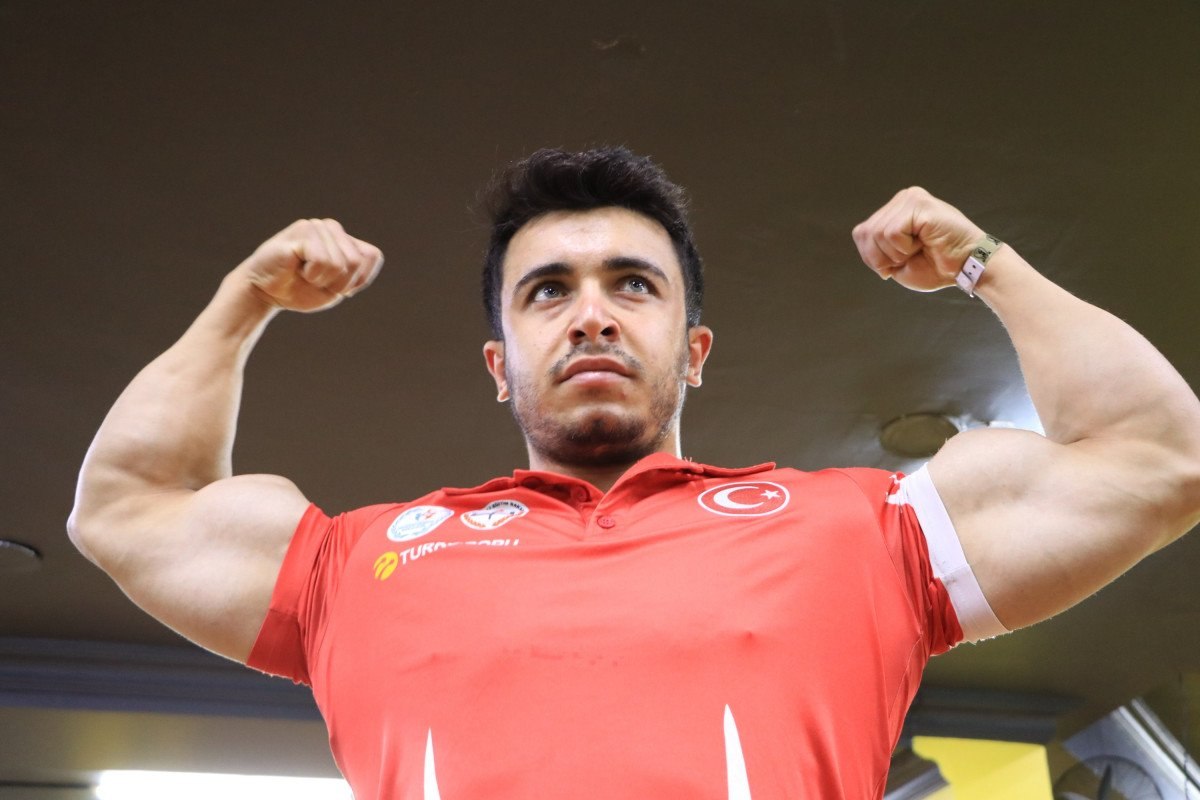 Şanlıurfa’da kilolarından kurtulmak için spora başladı, şampiyon oldu