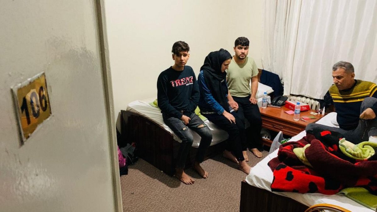 Van'da, otelde 15 kaçak göçmen yakalandı