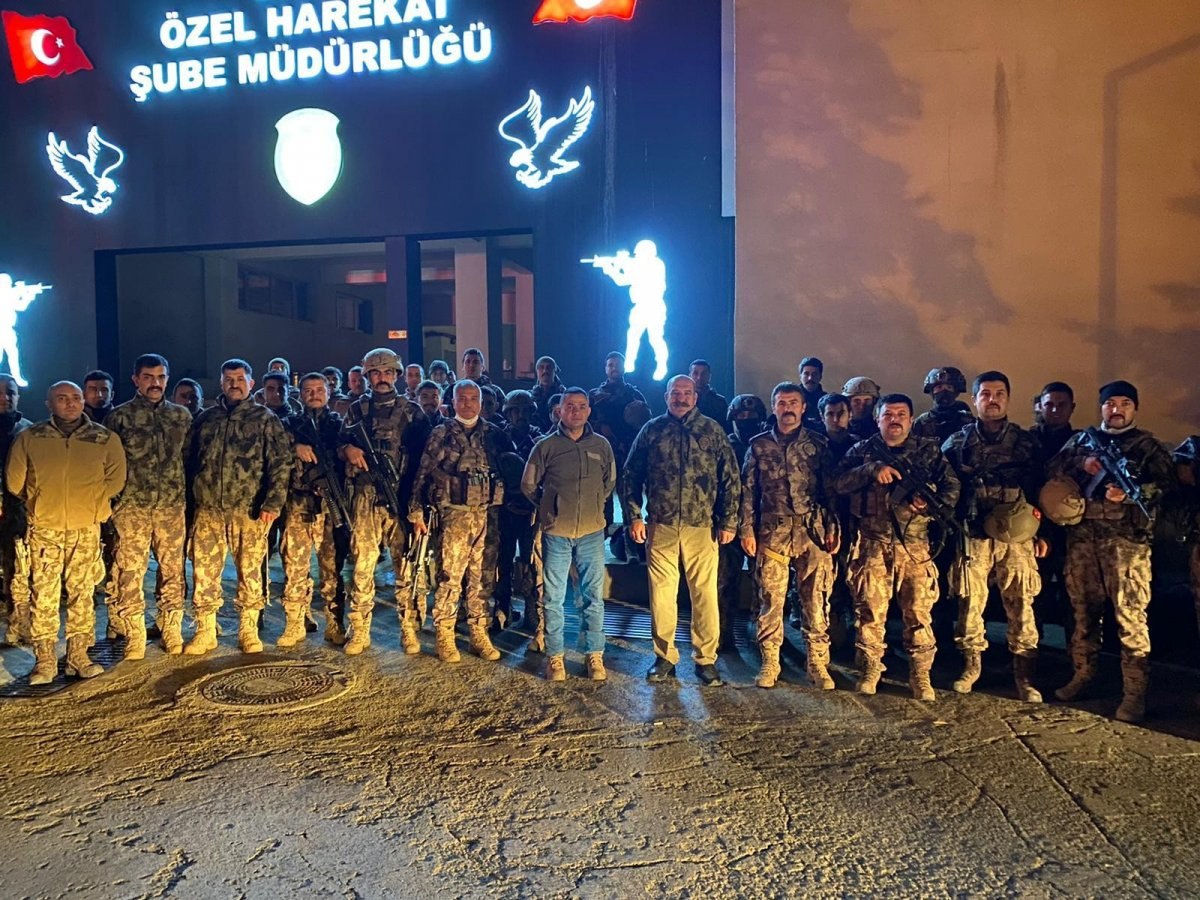 Suriye'de görevli PÖH'ler Siirt'e döndü
