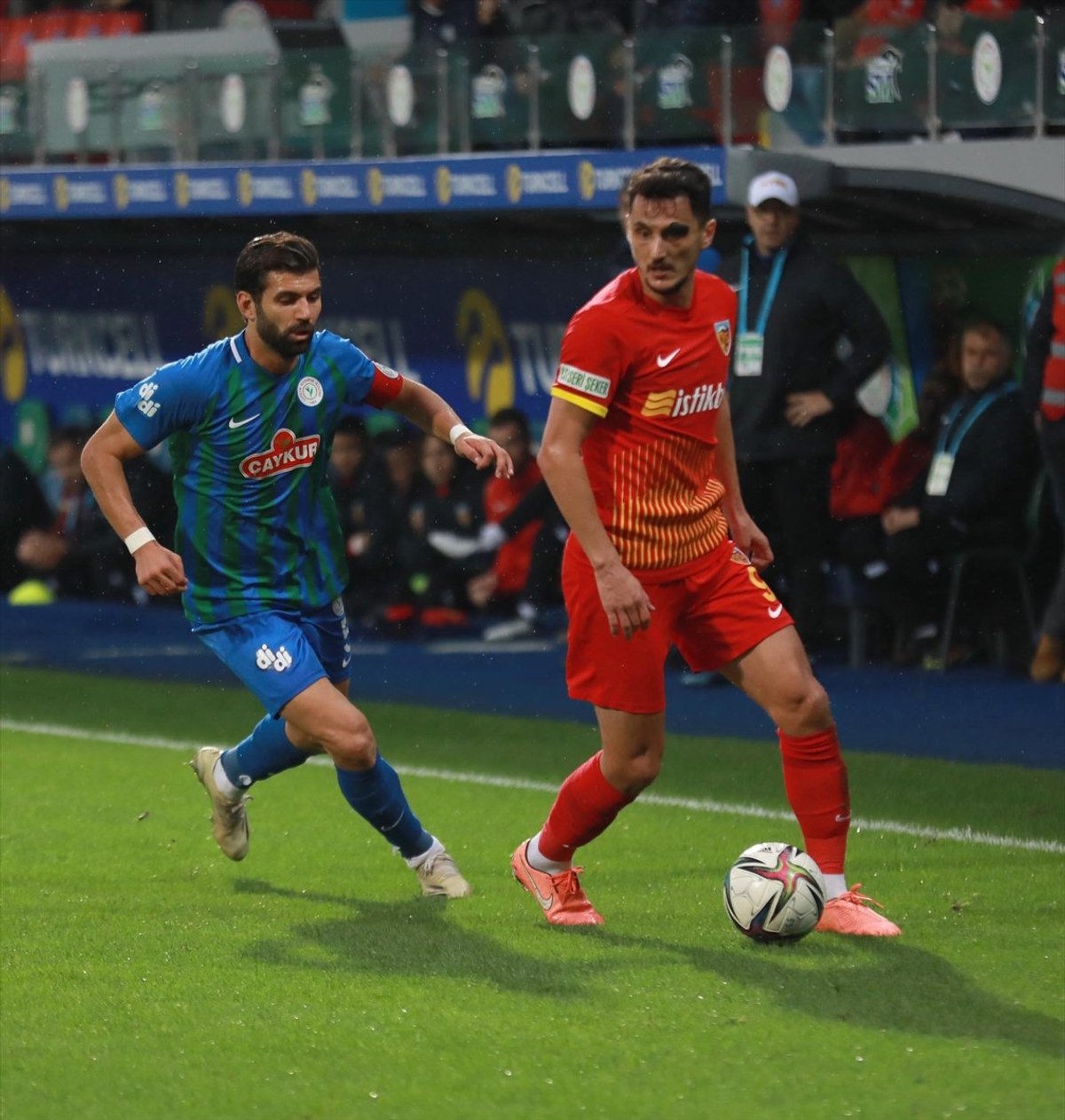 Rizespor, Kayserispor'u tek golle geçti
