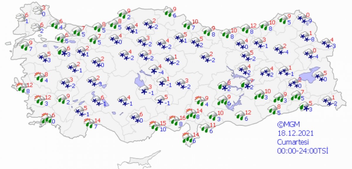 18-19 Aralık hava durumu 2021: Hafta sonu hava nasıl olacak?