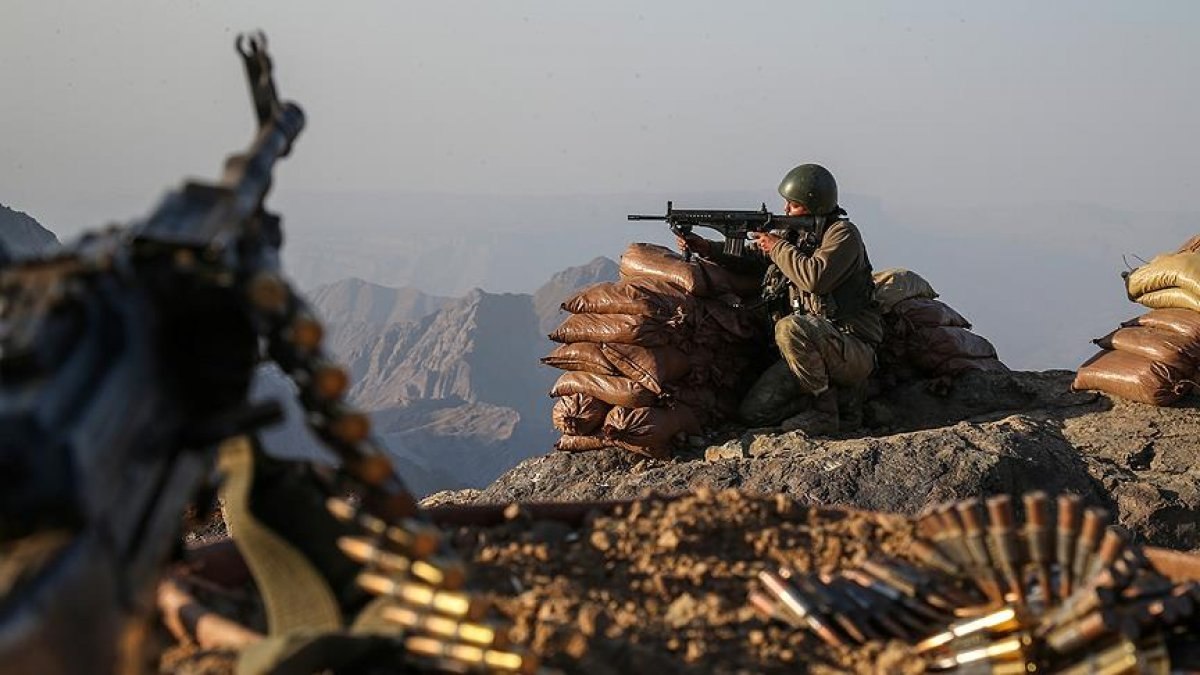 Irak'ın kuzeyinde 3 PKK'lı etkisiz hale getirildi