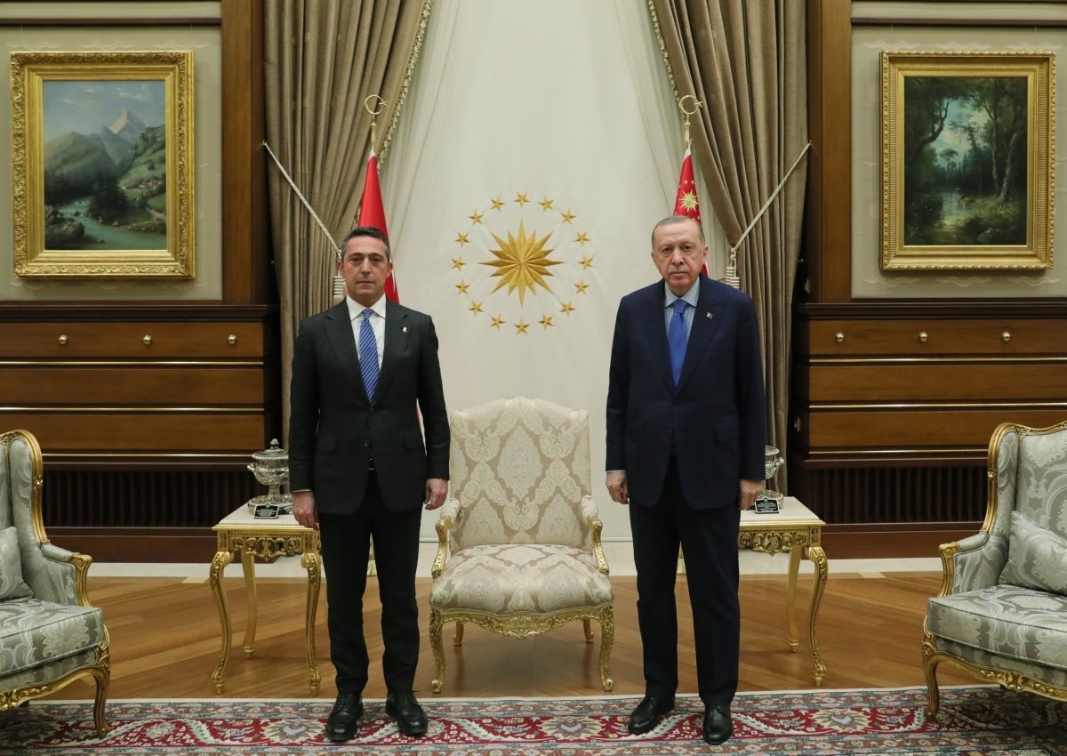 Cumhurbaşkanı Erdoğan, Ali Koç ile görüştü