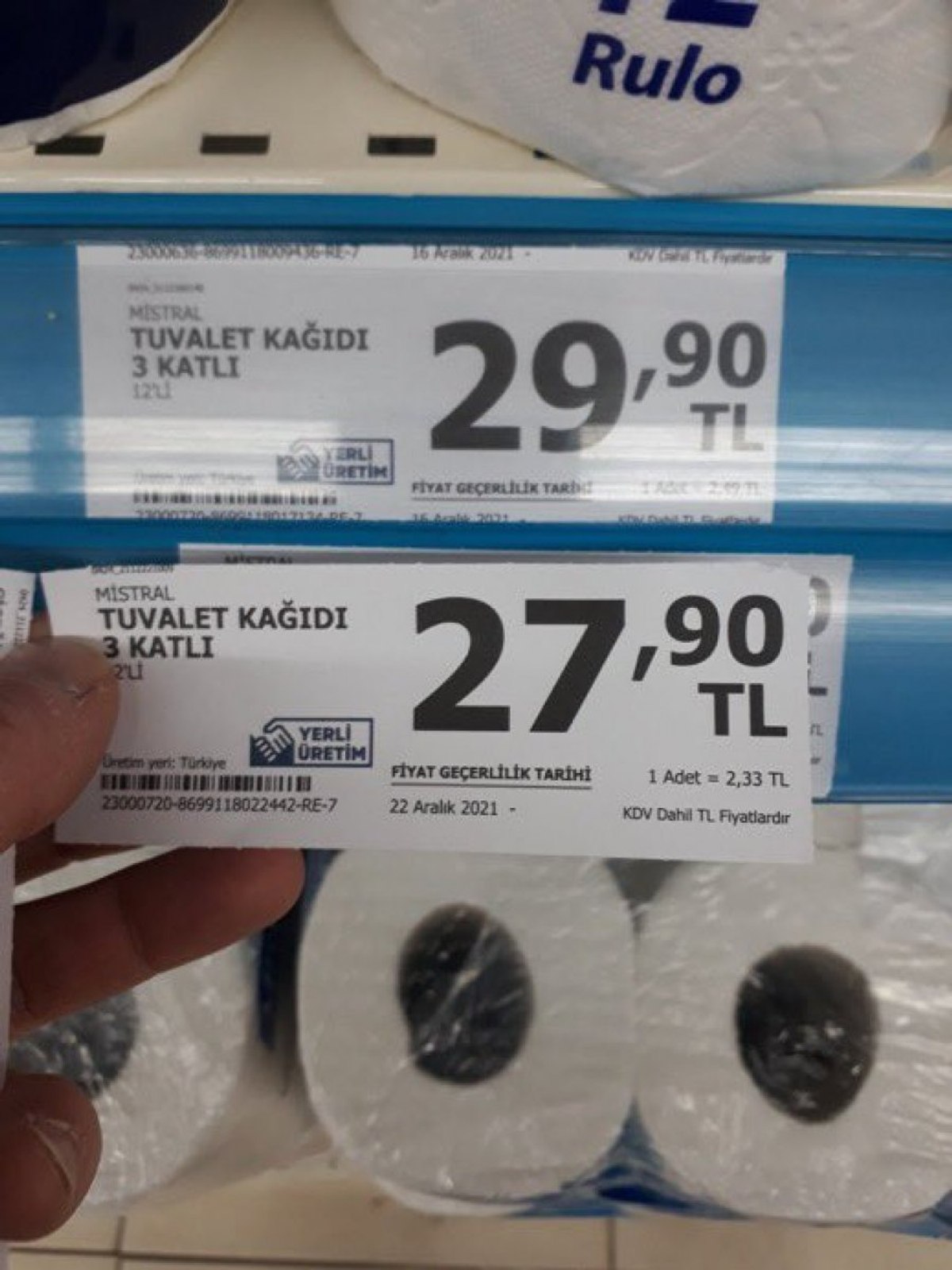 Doların düşmesiyle, ürünlere verilen fahiş fiyatlar inmeye başladı