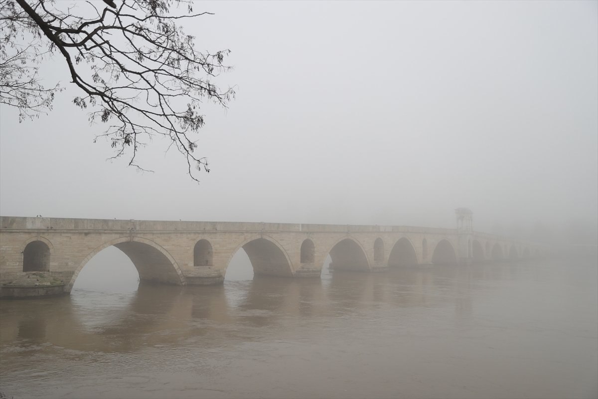 Edirne'den sis manzaraları