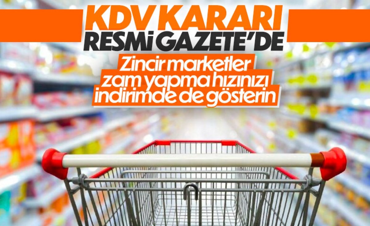 81 ilde market denetimi: KDV indirimini yansıtmayan yandı