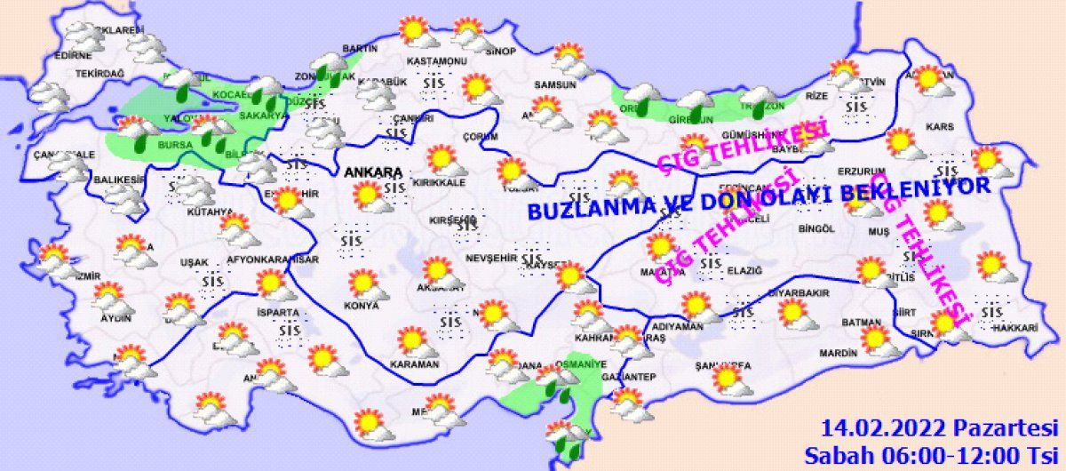 Meteoroloji'den yeni hava durumu raporu! İlk cemre kapıya dayandı...