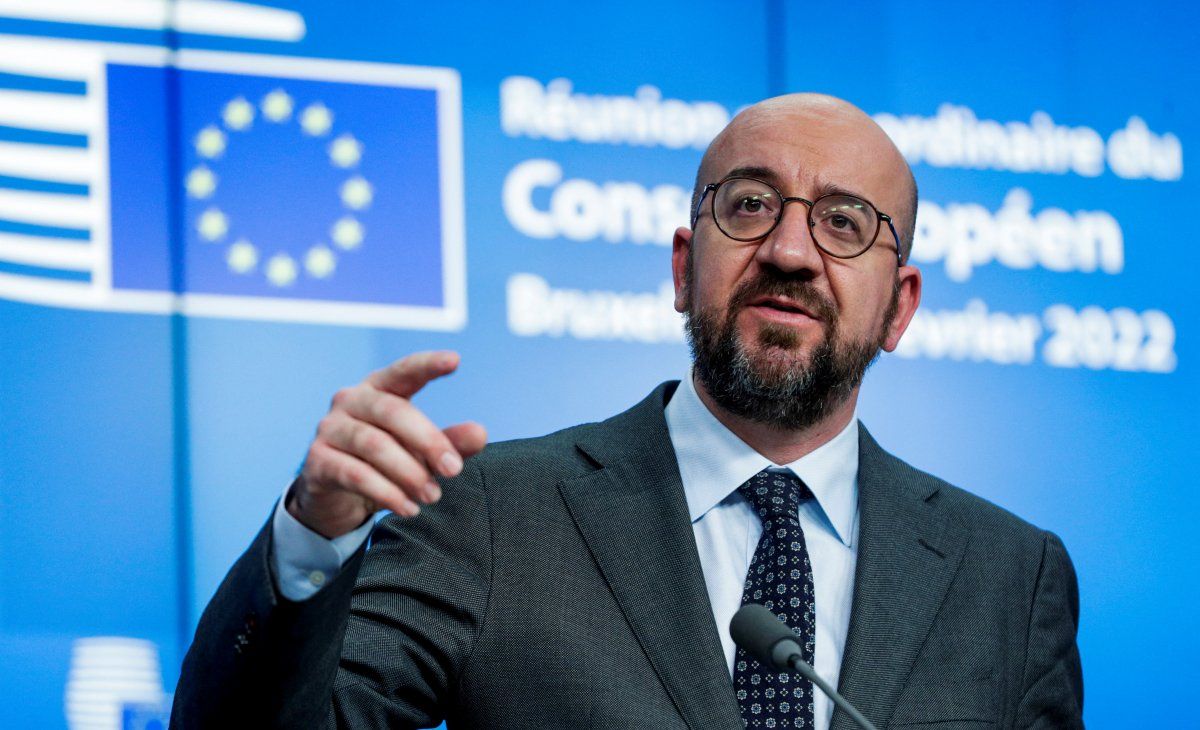 Cumhurbaşkanı Erdoğan, Charles Michel ile görüştü