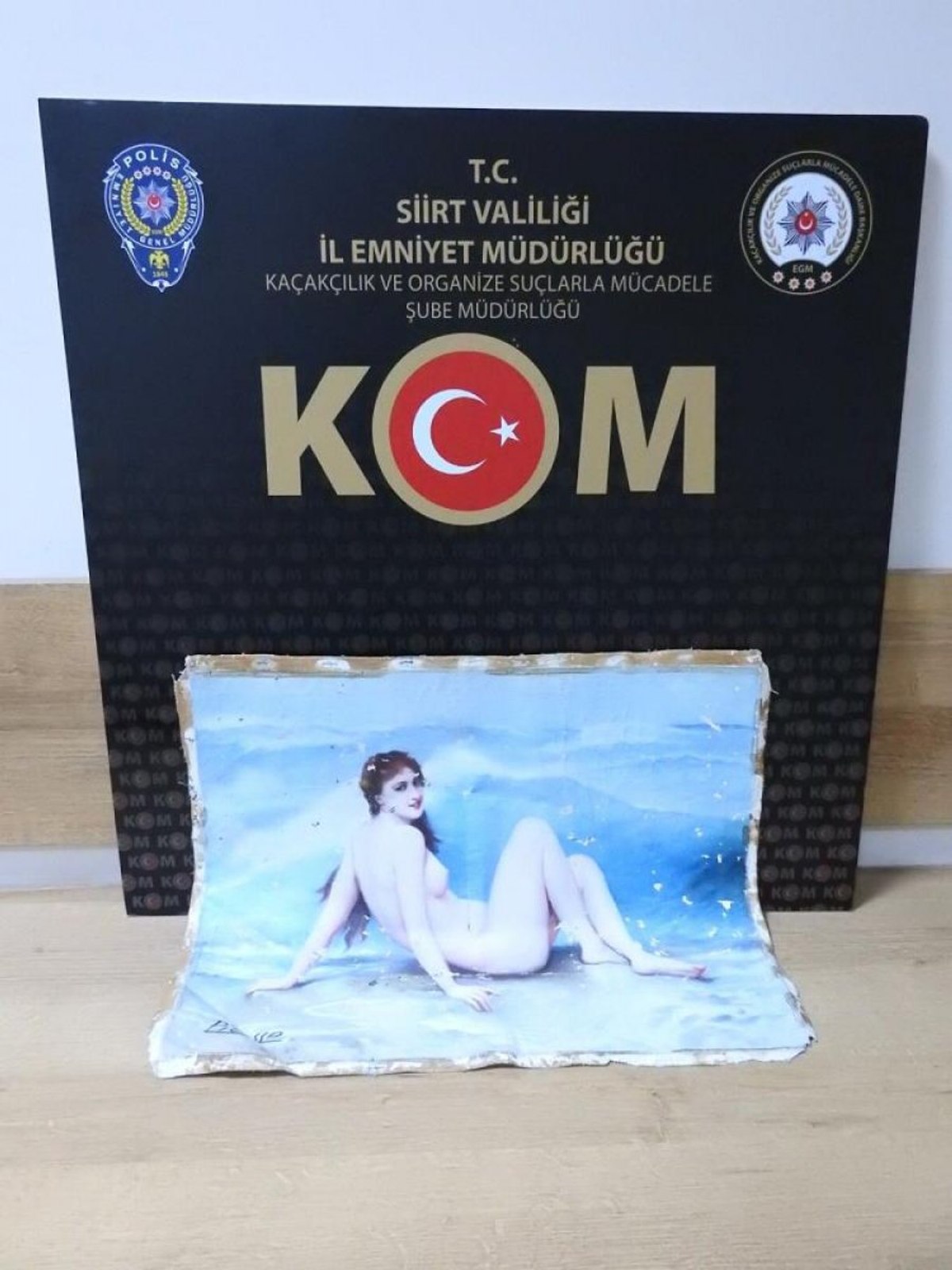 Siirt’te Pablo Picasso yapımı tablo bulundu