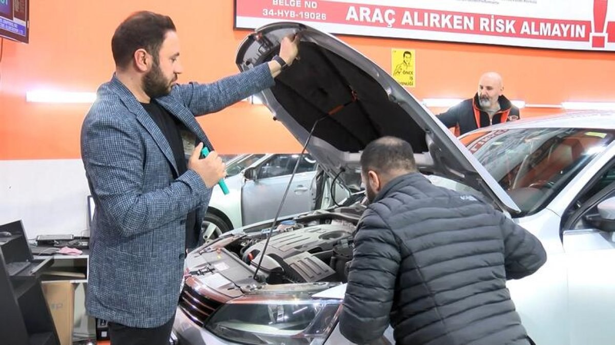 İkinci el otomobilde sahte ekspertiz raporu hilesi