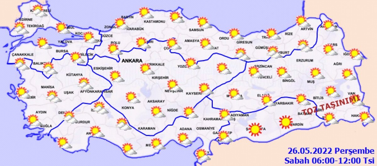 Meteoroloji'den yeni hava durumu raporu! Haziran kapıda, tatilcilerin eli bavullarda...