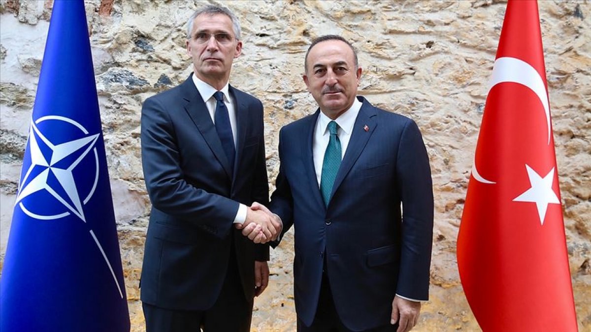 Mevlüt Çavuşoğlu, Jens Stoltenberg ile görüştü