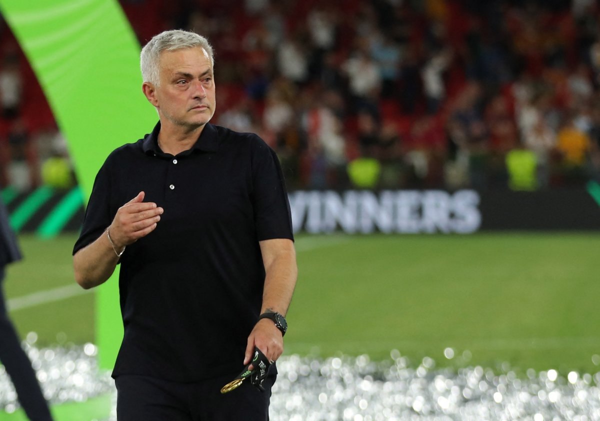 Roma'da Jose Mourinho tarih yazdı
