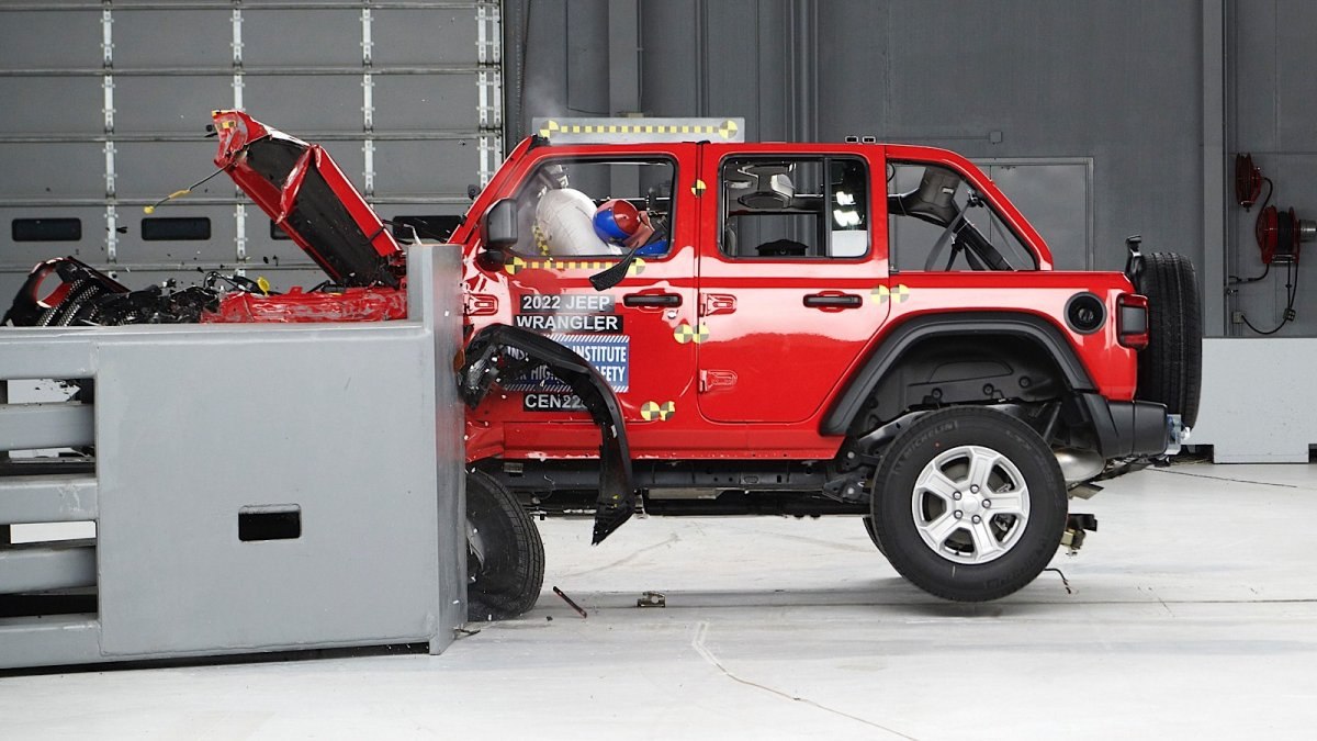 Jeep Wrangler, çarpışma testlerinde sınıfta kaldı