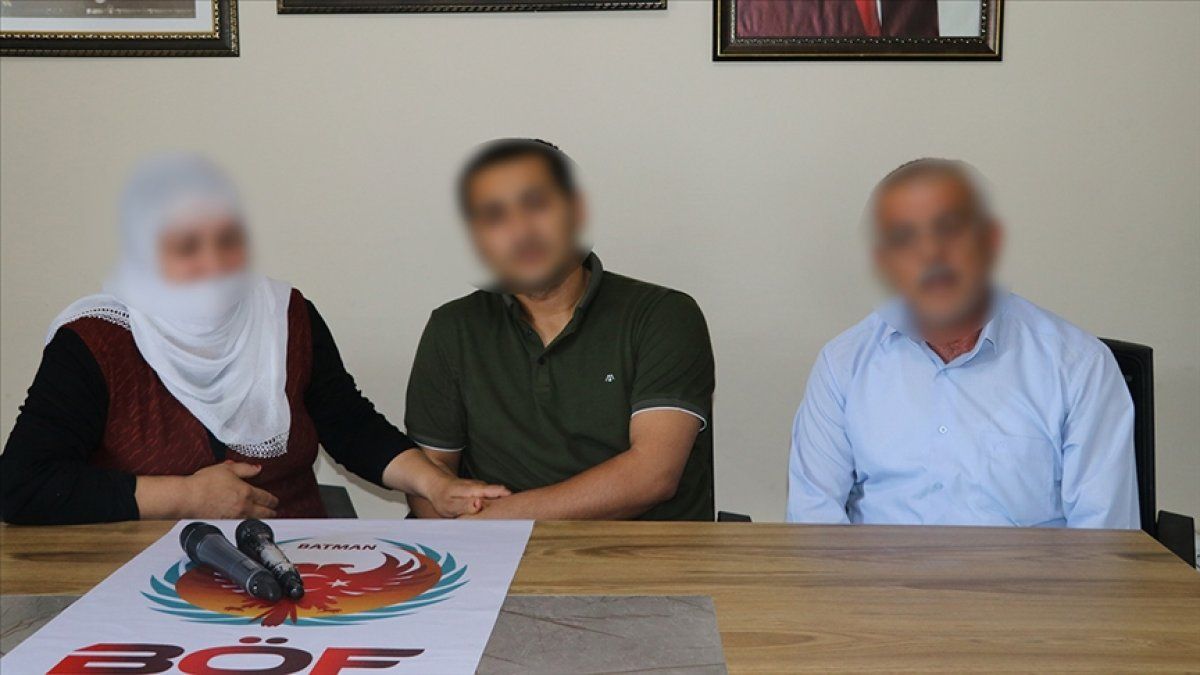 Şırnak'ta teslim olan terörist ailesiyle buluşturuldu
