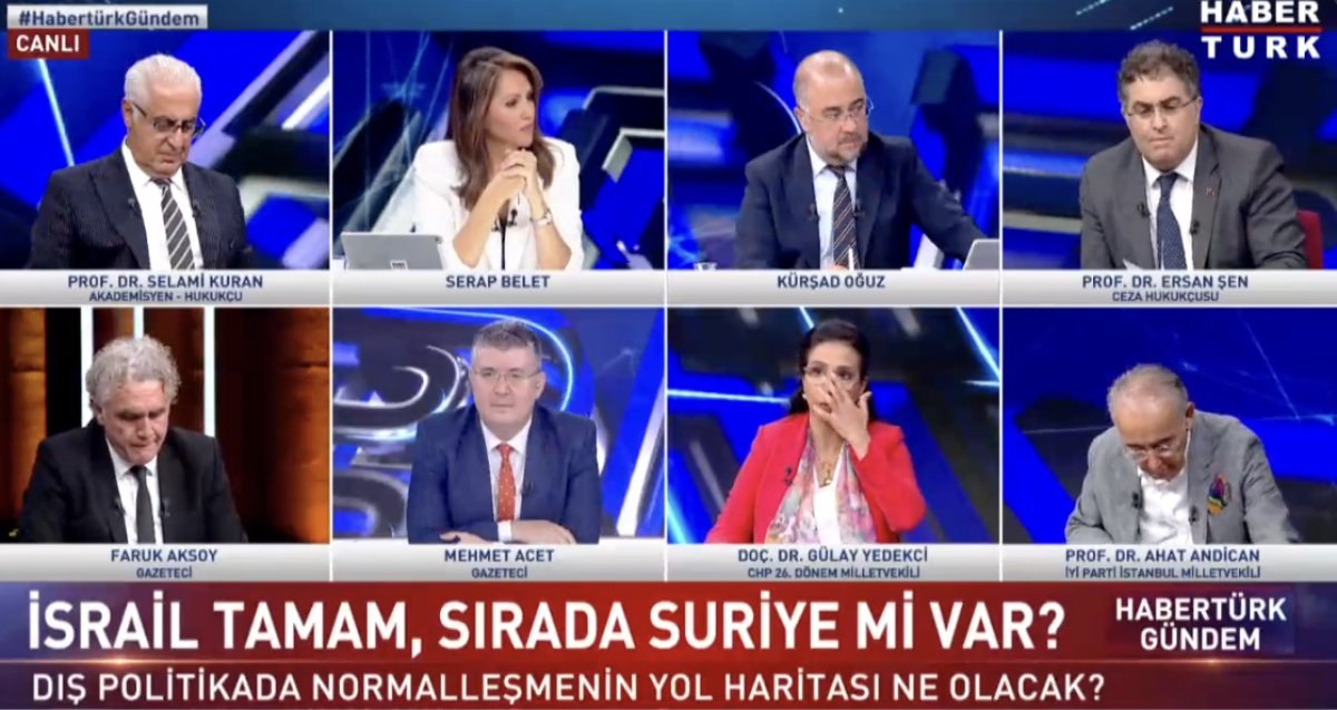 Habertürk'te Ersan Şen ve Faruk Aksoy arasında tansiyon yükseldi