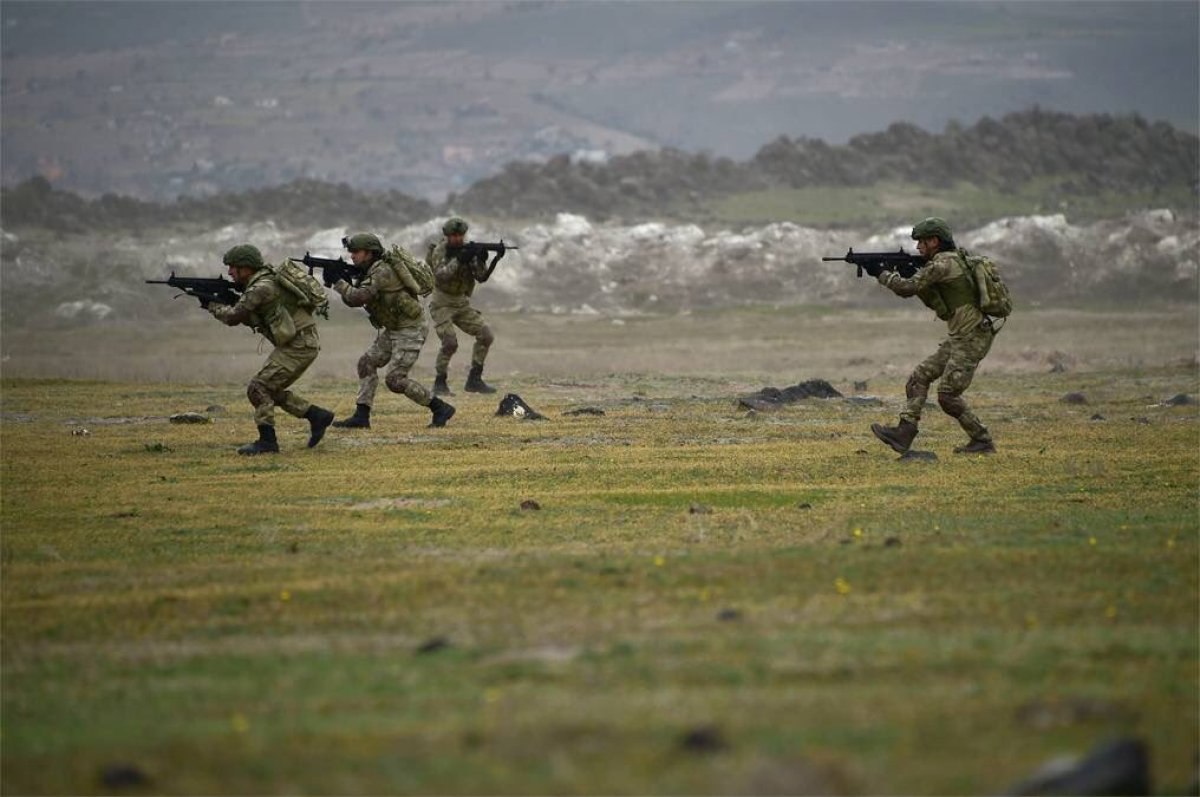 MSB: Barış Pınarı bölgesinde 2 PKK/YPG'li terörist öldürüldü
