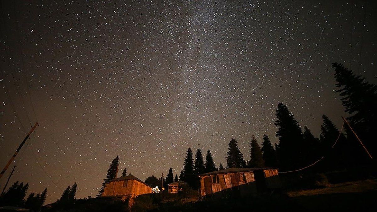 Giresun'da yıldız fotoğrafçıları Gölyanı Yaylası'nda