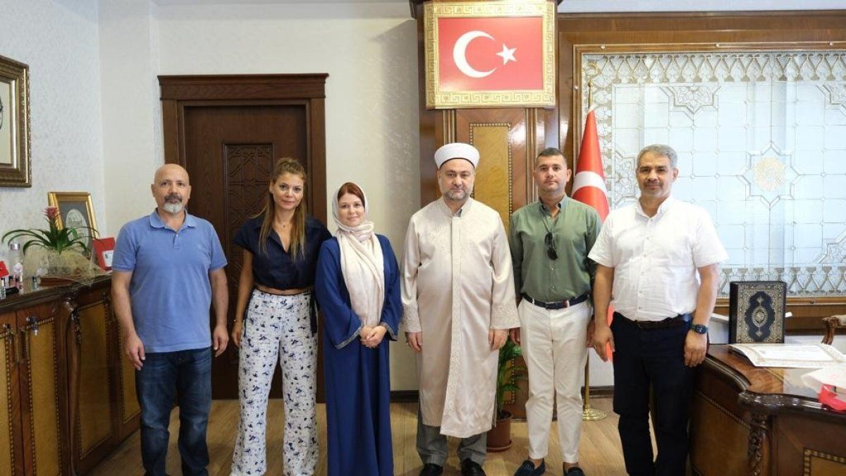 Ukraynalı kadın Müslüman oldu