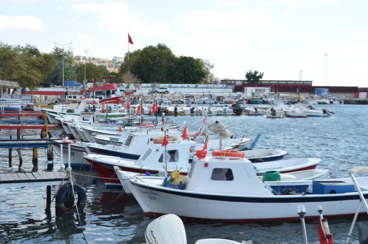 Tekirdağ'da balıkçılara poyraz engeli