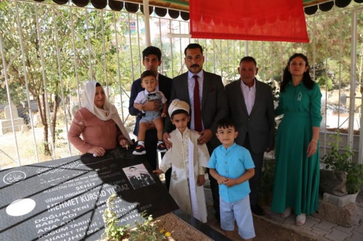 Diyarbakır'da kaymakam makam aracını sünnet olan şehit oğluna tahsis etti