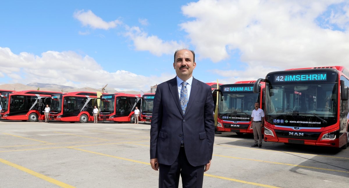 Konya Büyükşehir Belediyesi'nde, ulaşıma 5 yıldır zam yok