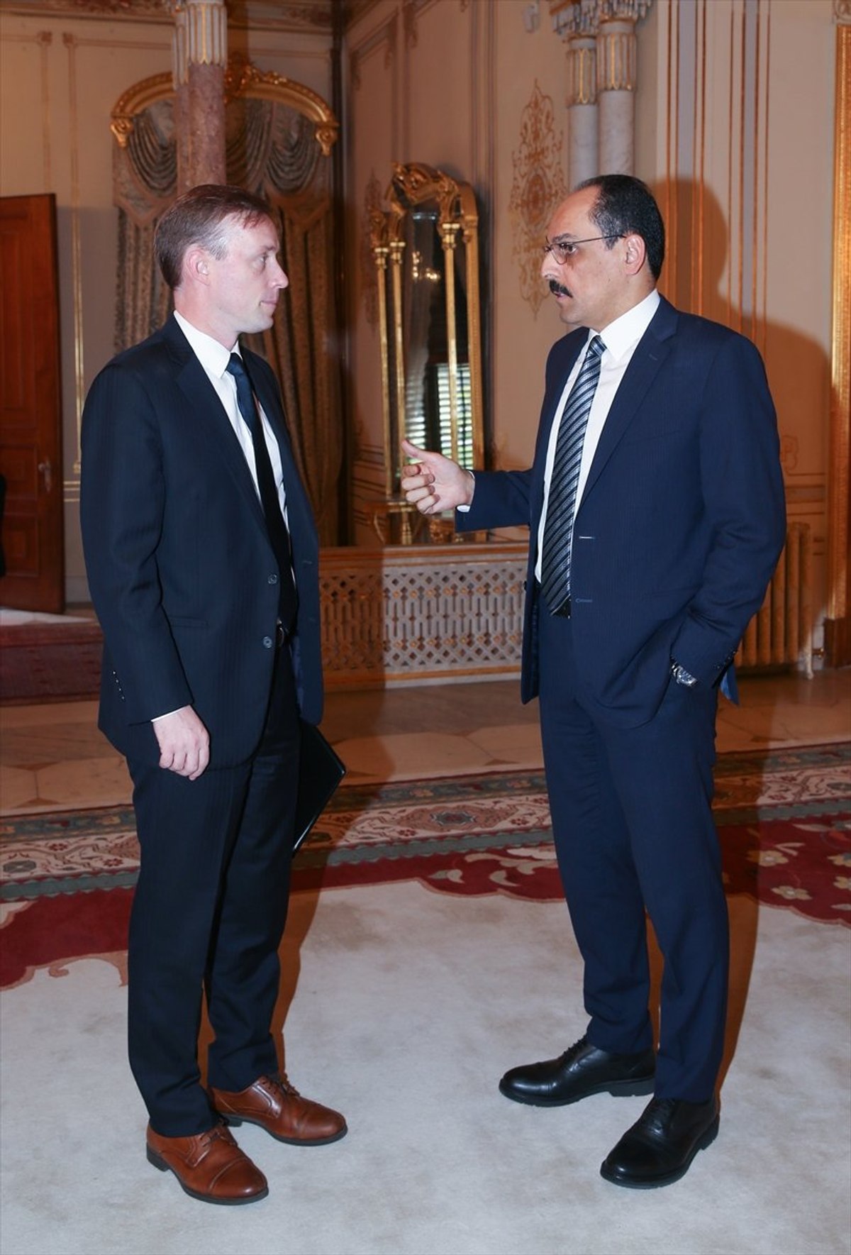 İbrahim Kalın, ABD Ulusal Güvenlik Danışmanı Sullivan ile görüştü