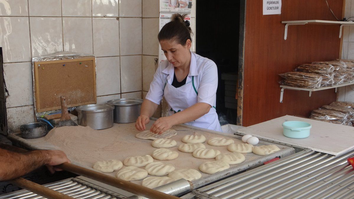 Malatya'da fırına gidip gelirken işi öğrendi usta oldu