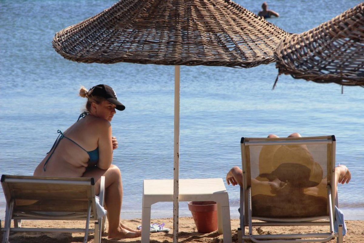 Bodrum'da turistlerin tatil keyfi devam ediyor