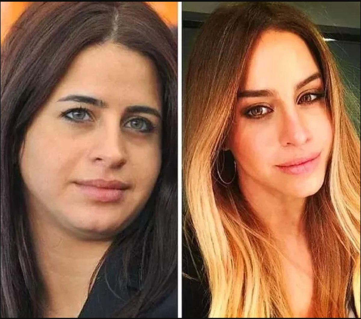 Büşra Pekin'in yıllar içindeki değişimi