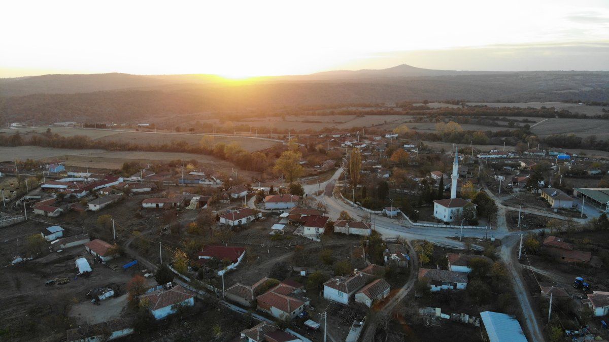 Edirne'nin havası temiz köyünde boş ev kalmadı
