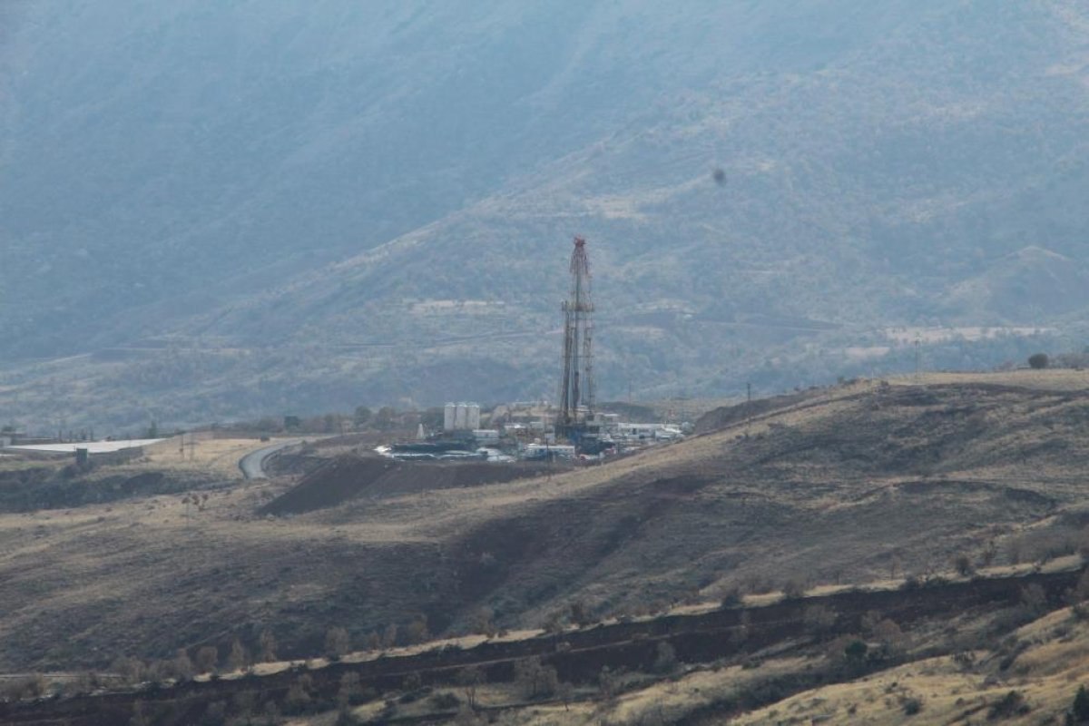 Şırnak'ın Gabar Dağı'ndan petrol fışkırdı