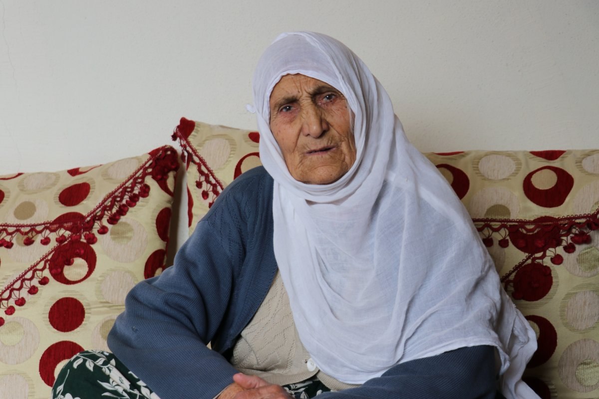 Van'da 110 yaşındaki kadın hastaneye bir kere gitti