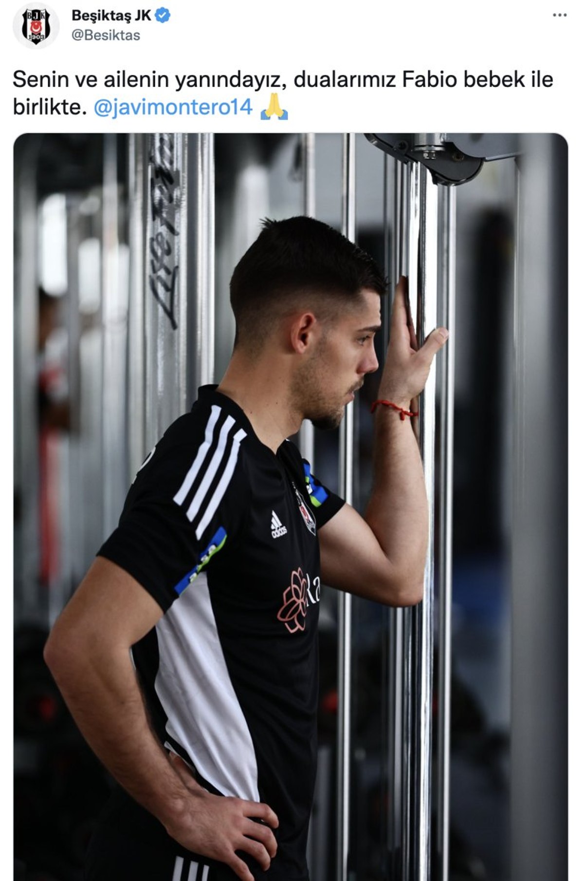 Beşiktaşlı futbolcu Montero'nun bebeği yoğun bakımda