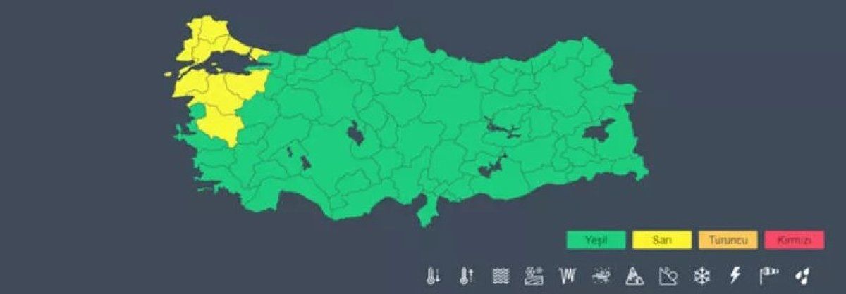Meteoroloji'den 8 ile sarı kodlu sis uyarısı