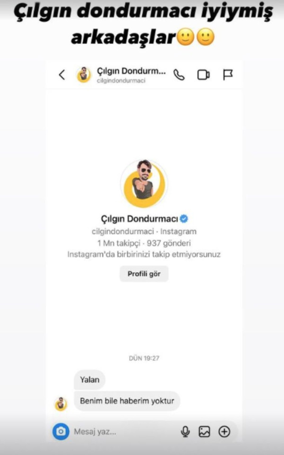 Vurulduğu iddia edilmişti! Çılgın Dondurmacı, Arap müşterisinin eşi tarafından vuruldu mu? Açıklama yaptı..
