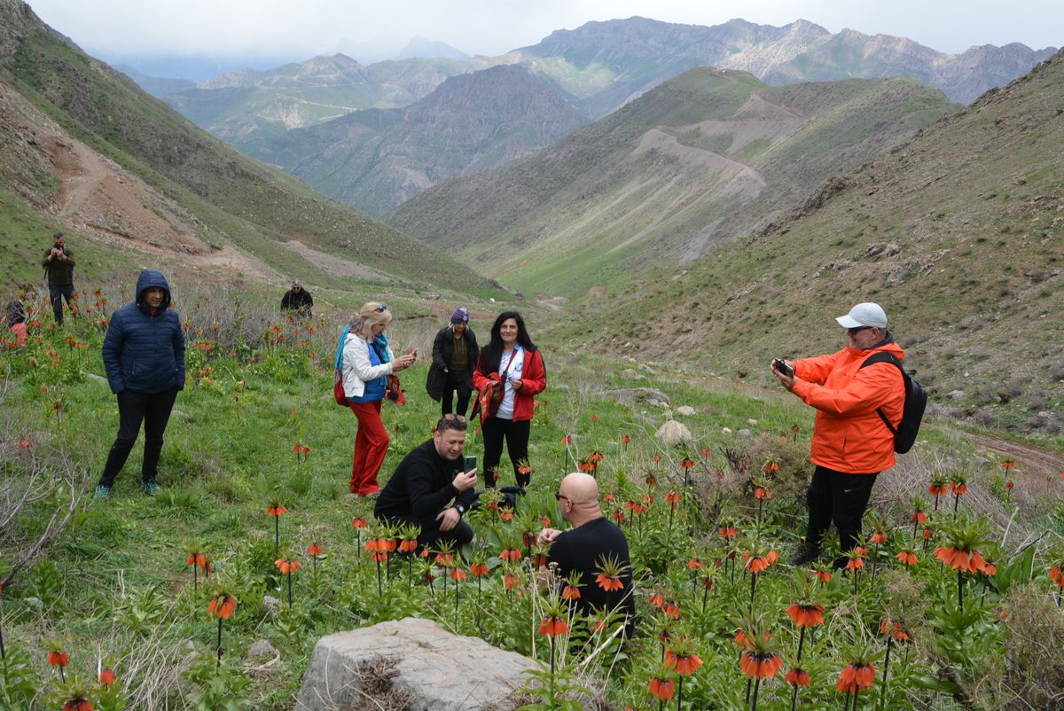 Kato Dağı'na turist ziyareti