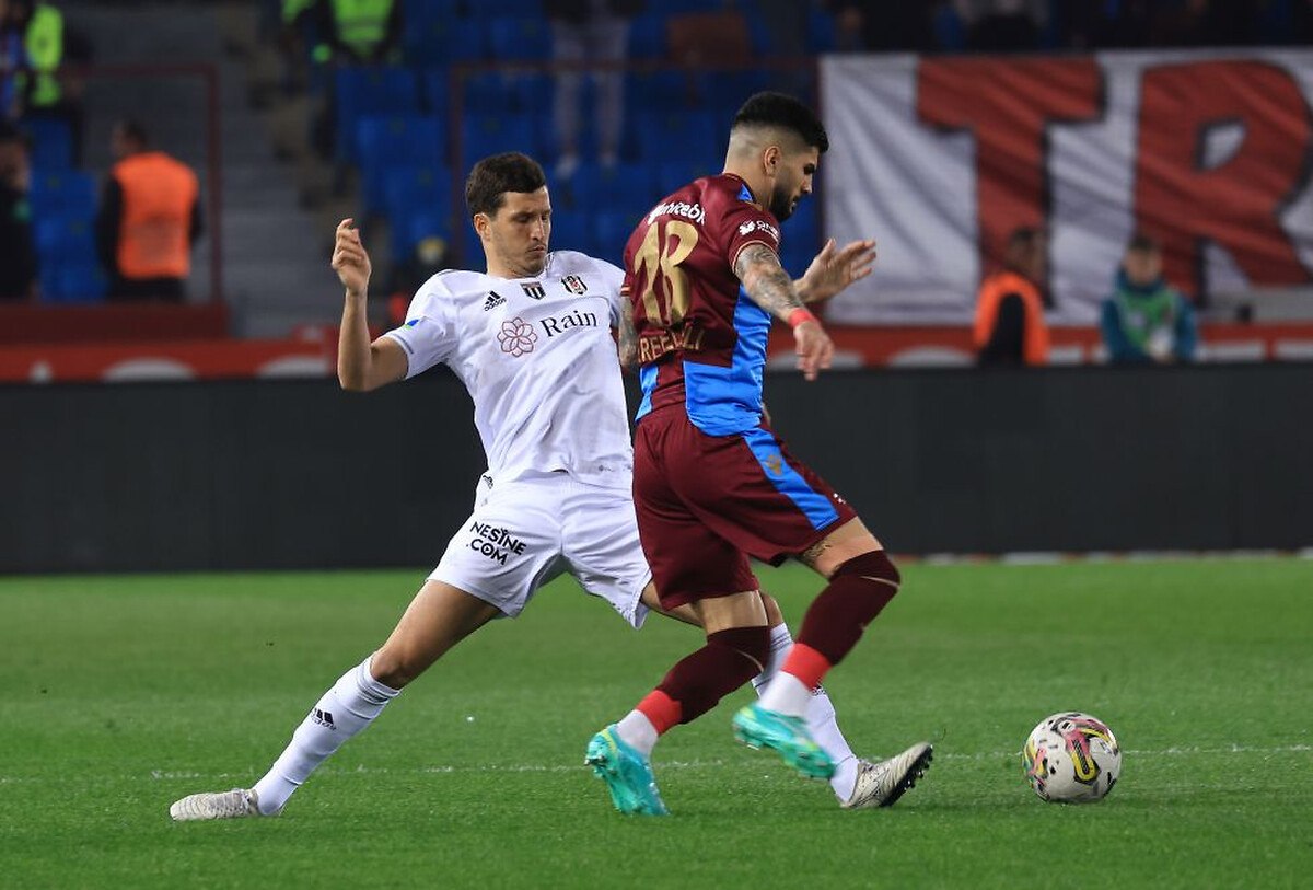 Trabzonspor - Beşiktaş Maçının Muhtemel 11'leri