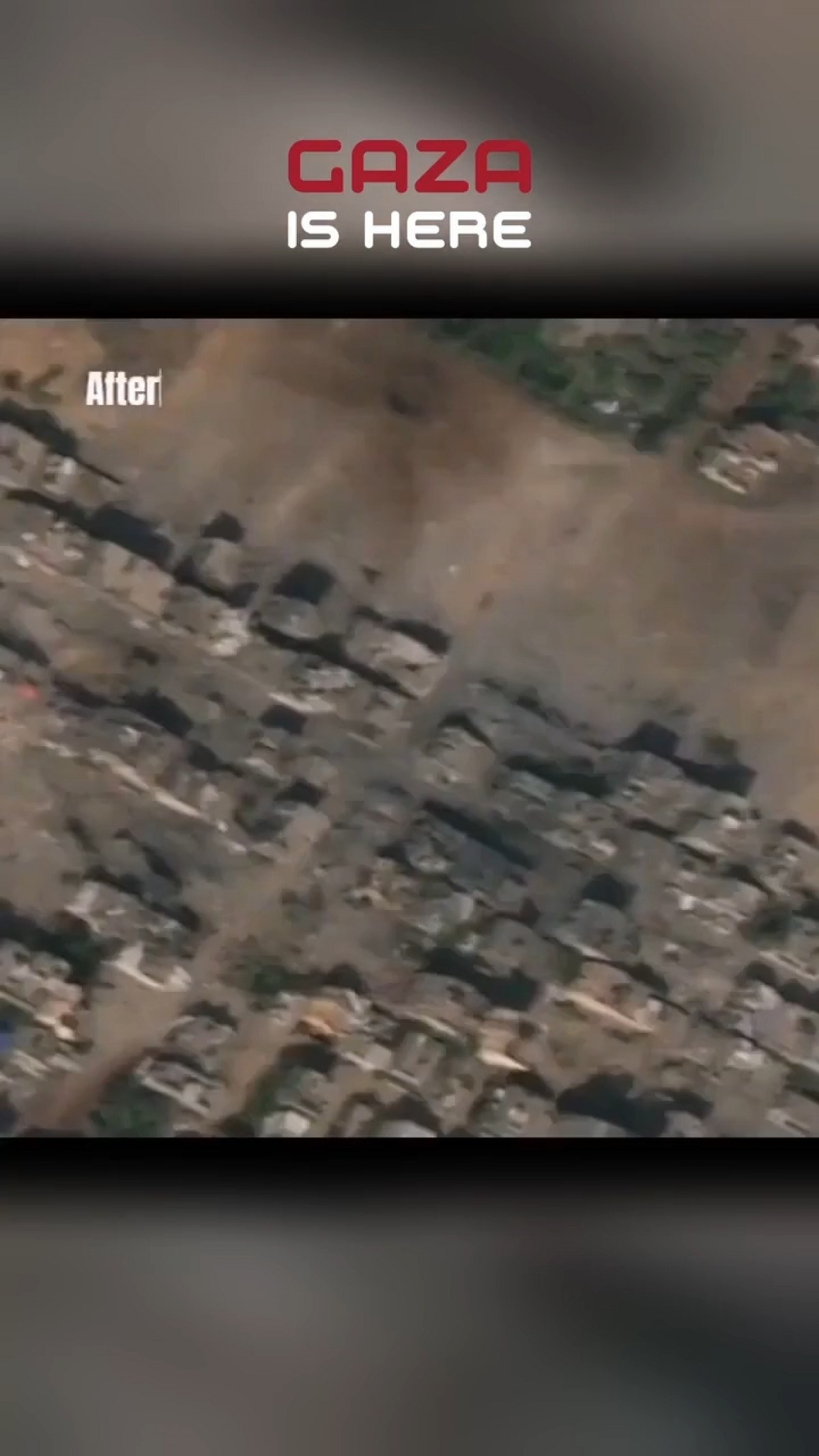 Gazze havadan görüntülendi! Tahribat yine gözler önüne serildi! - Resim : 6