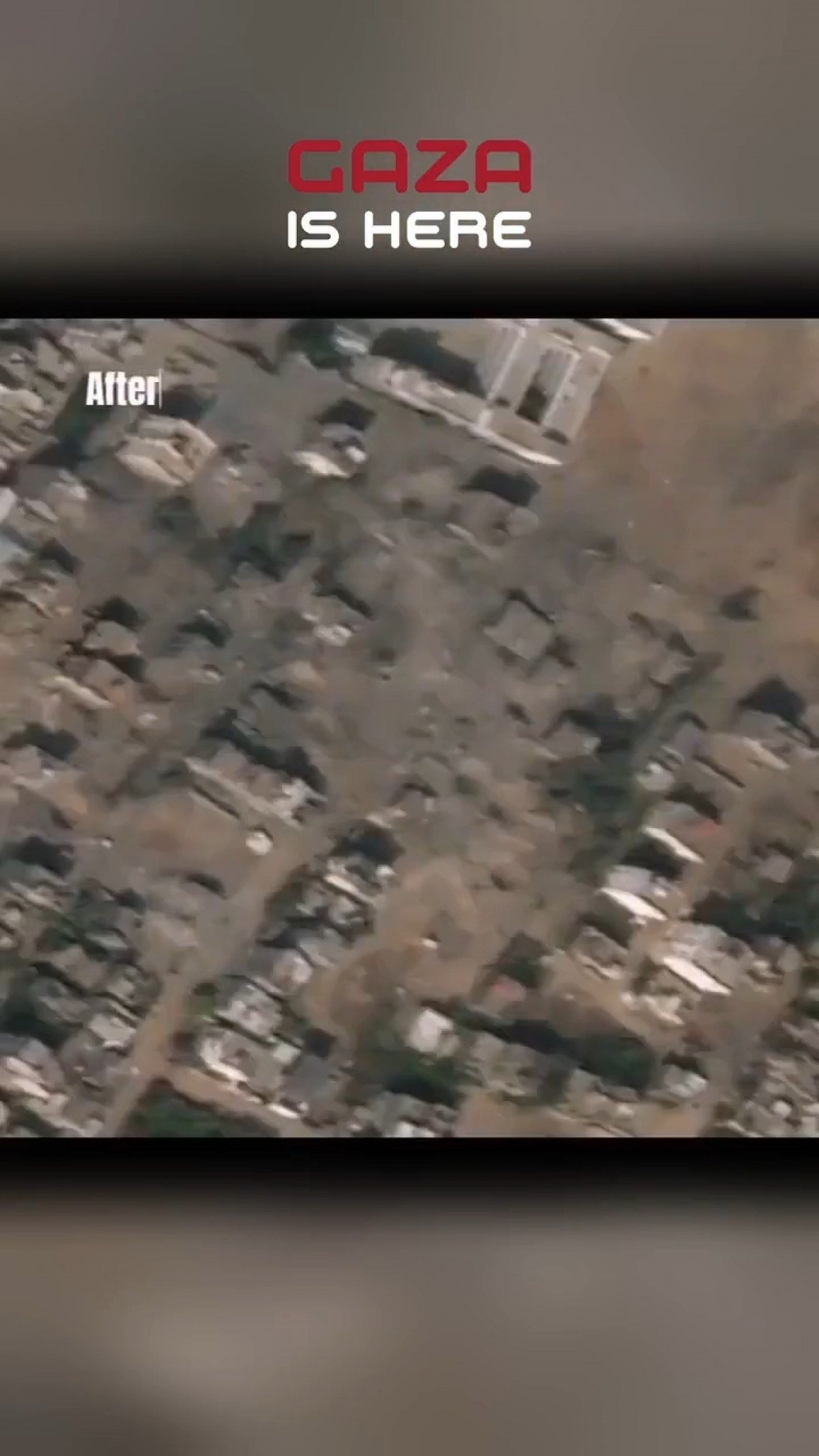 Gazze havadan görüntülendi! Tahribat yine gözler önüne serildi! - Resim : 8