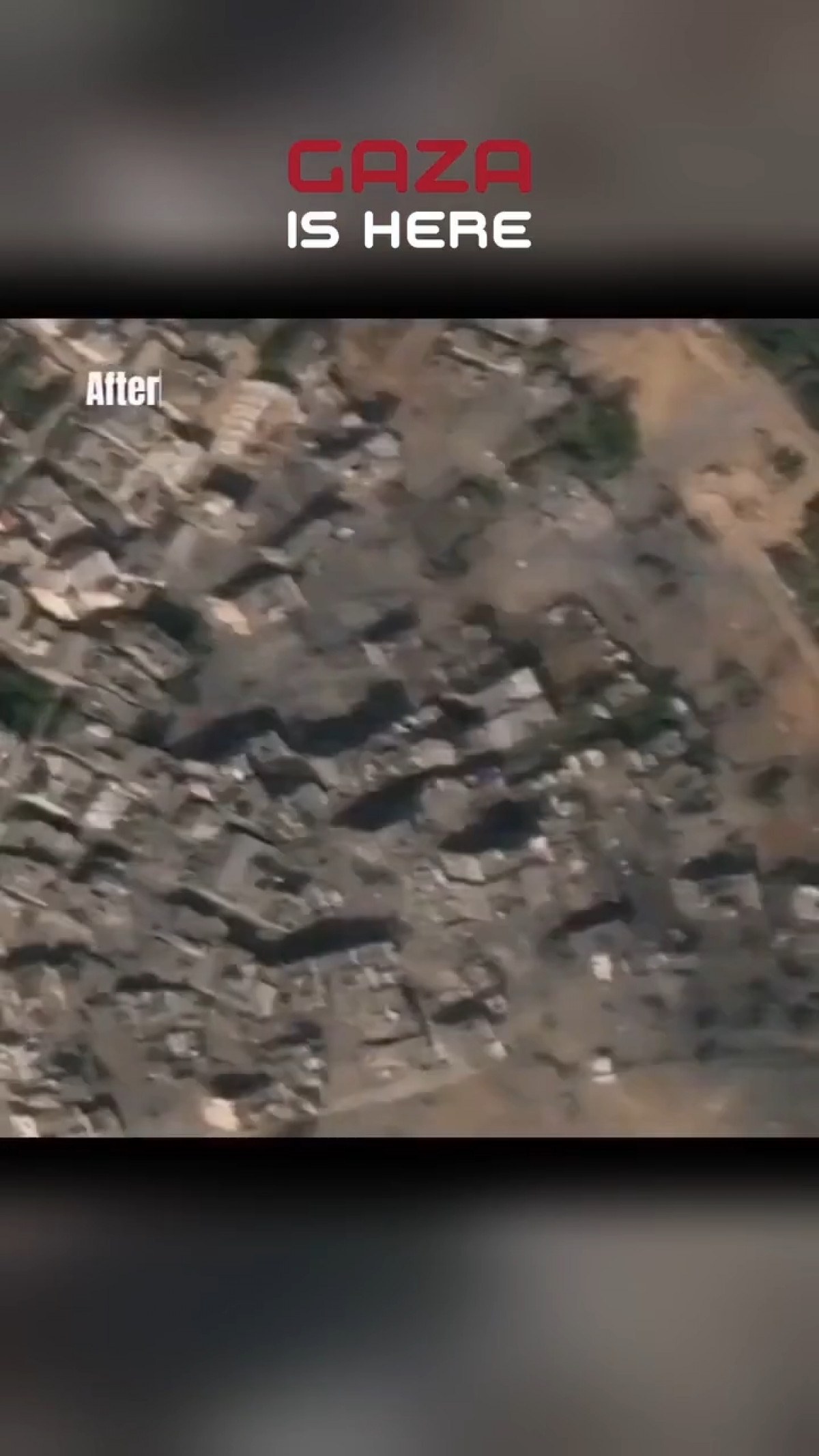 Gazze havadan görüntülendi! Tahribat yine gözler önüne serildi! - Resim : 10