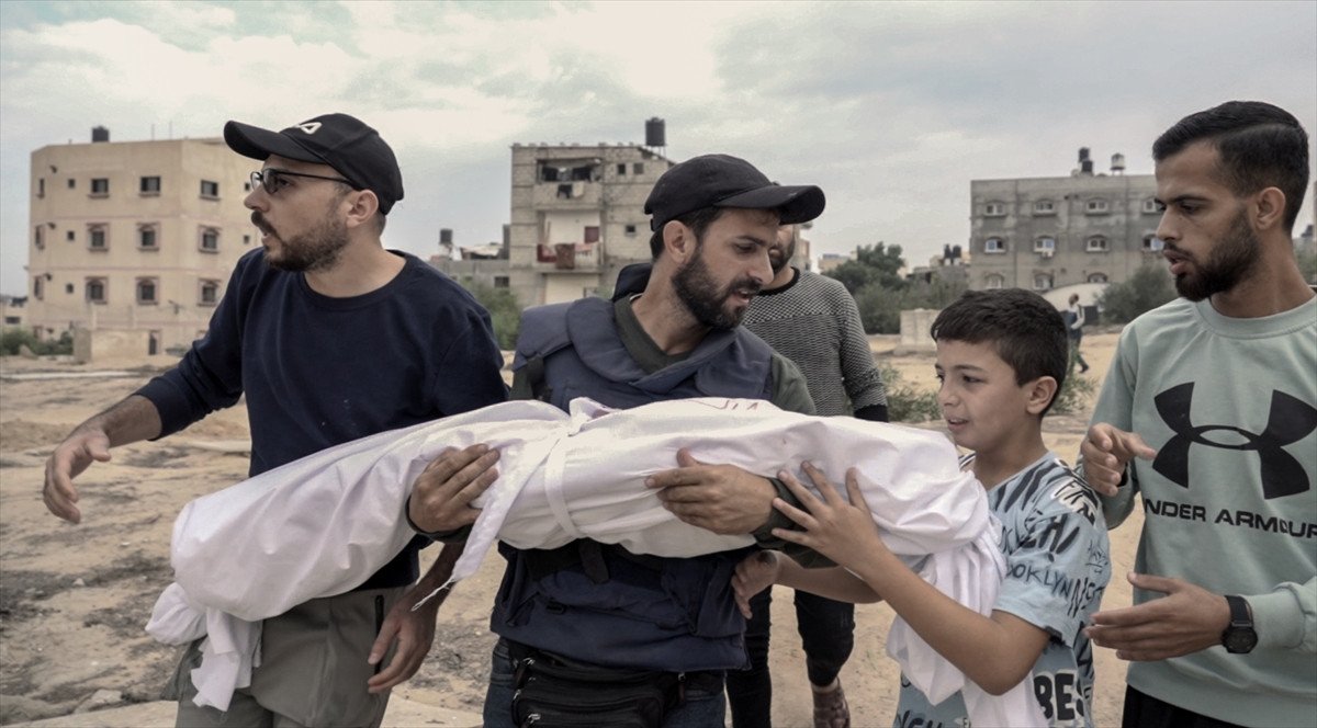 Gazze ölü Çocuk