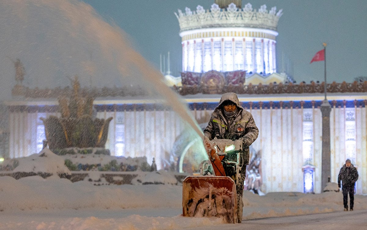 Sibirya'da eksi 50 derece grld