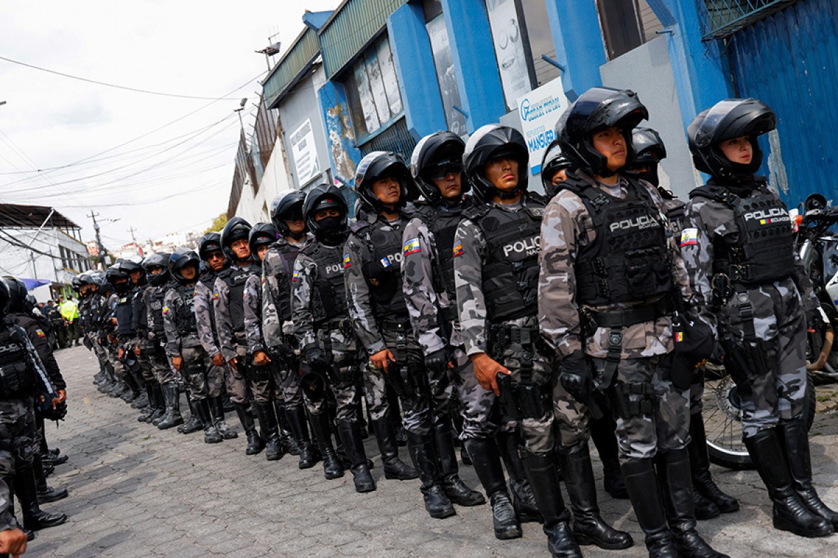 Ekvador sokaklarnda polis hareketlilii: eteler etkisiz hale getirilecek