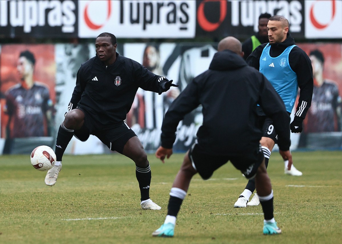 Beşiktaş'ta Vincent Aboubakar, takımla çalışmalara başladı