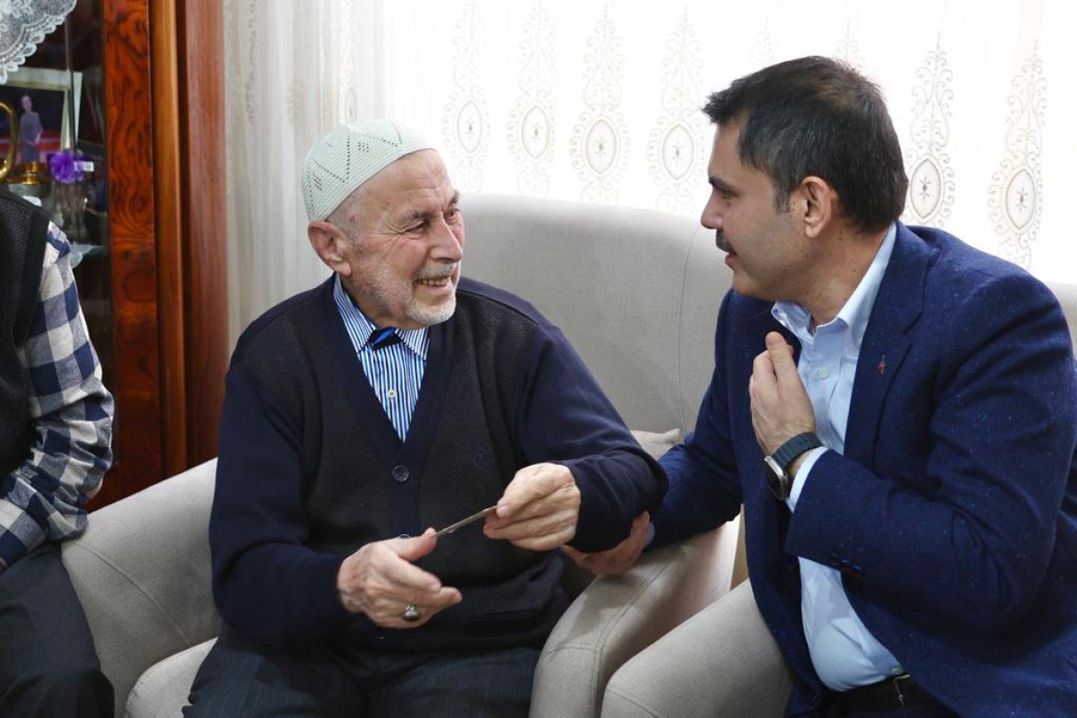 Üsküdarlı amca Murat Kurum'la çay içmek istemişti: Buluşma gerçekleşti