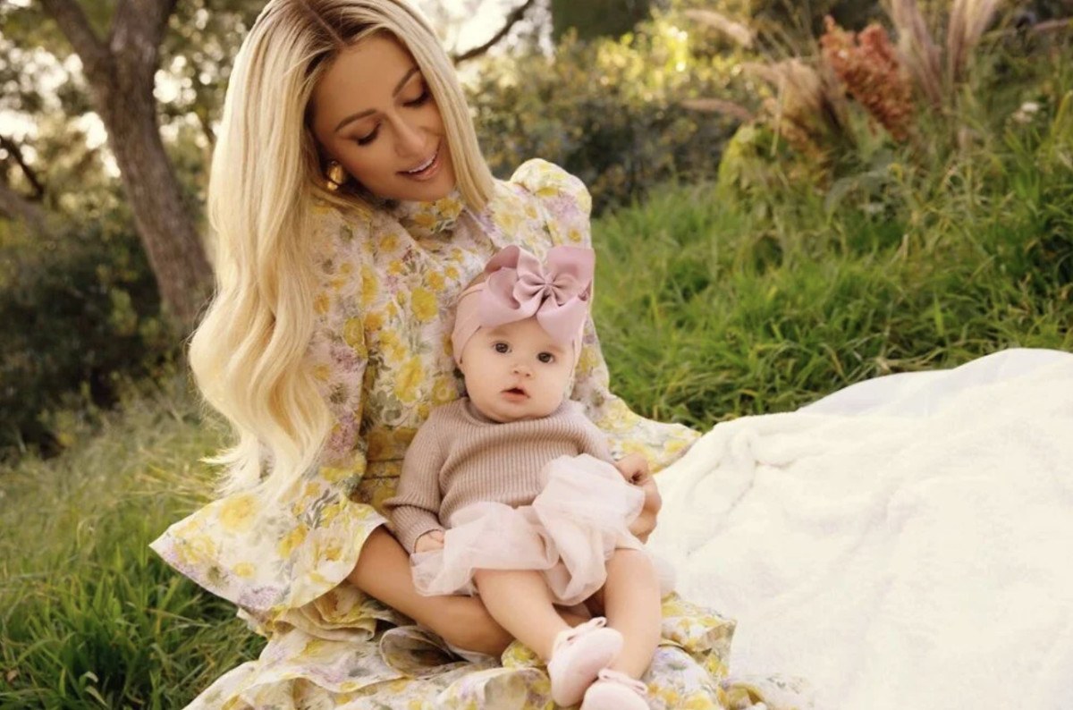 Taşıyıcı anne ile dünyaya gelmişti!  Paris Hilton ilk kez paylaştı! - Resim : 1