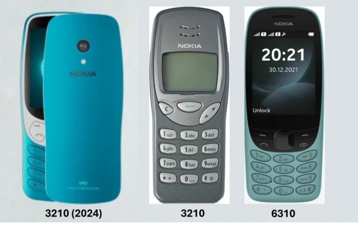 Efsane geri dönüyor! Nokia 3210 modeline 2024 güncellemesi! - Resim : 1