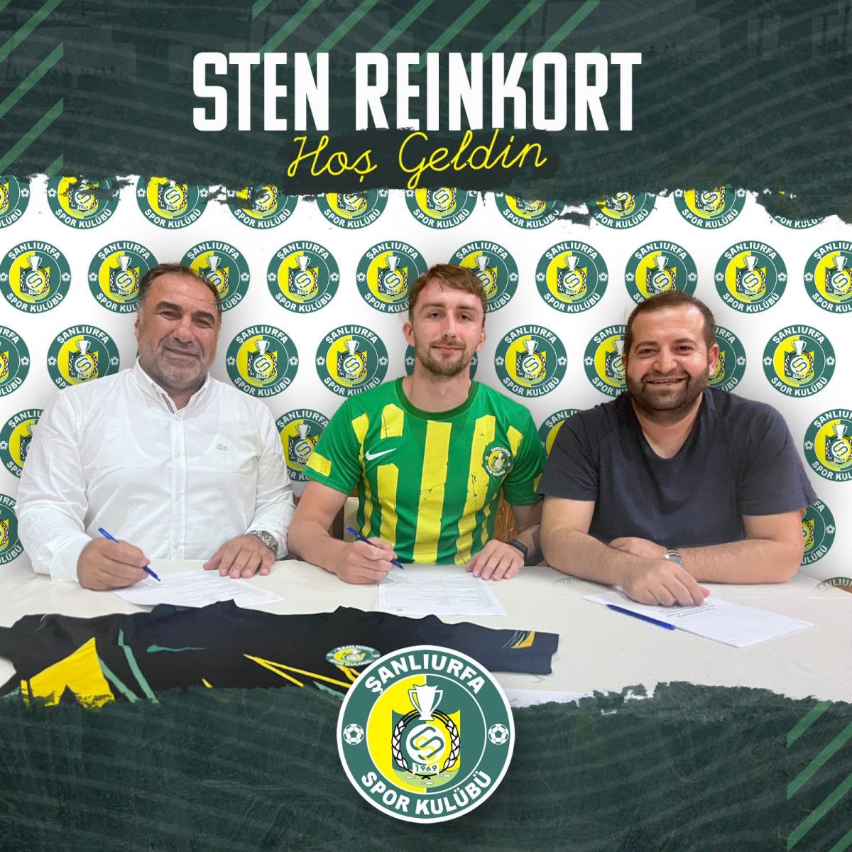 Şanlıurfaspor, Sten Reinkort'la sözleşme imzaladı