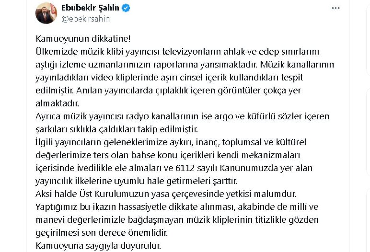 Ebubekir Şahin